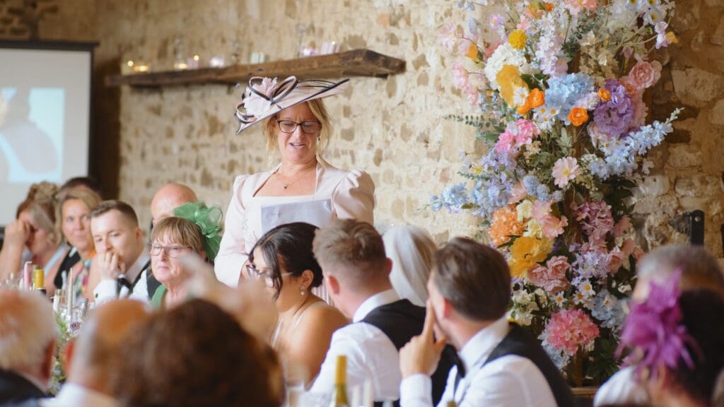 mother of the bride speech pentney abbey wedding breakfast