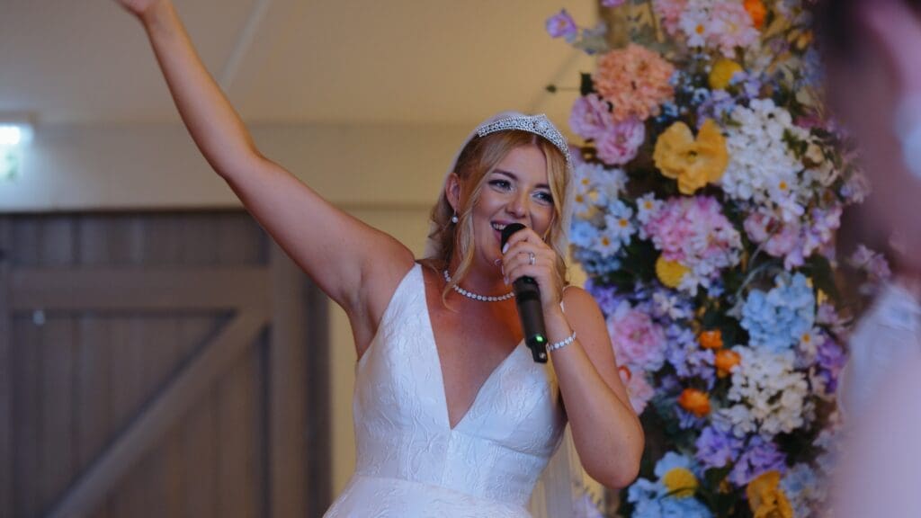 Bride speech at pentney abbey wedding breakfast