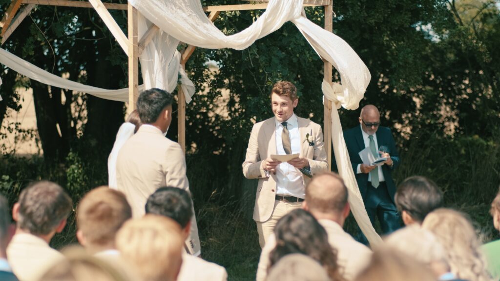 wedding ceremony reading in Norfolk